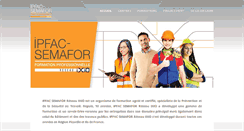 Desktop Screenshot of ipfac-semafor.com